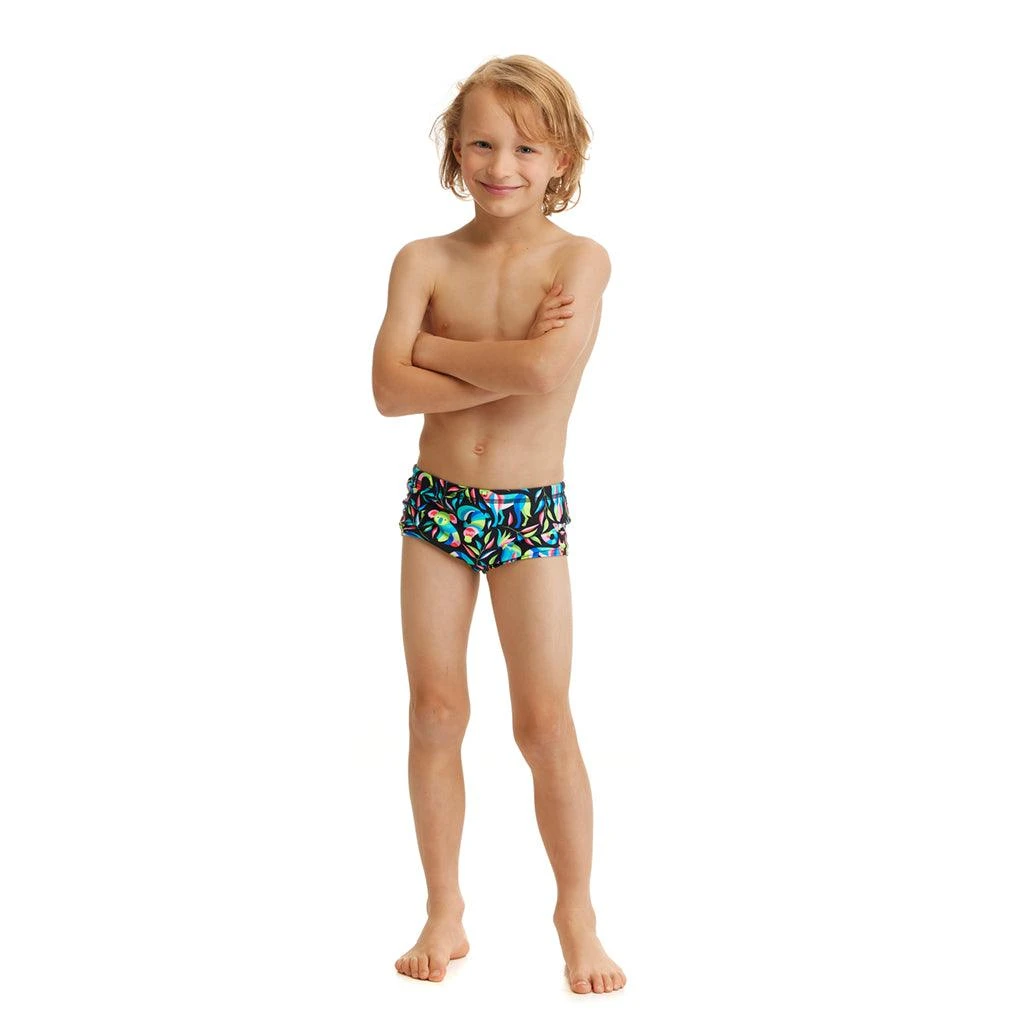 Funky Trunks Toddler Boys Printed Trunks Night Life