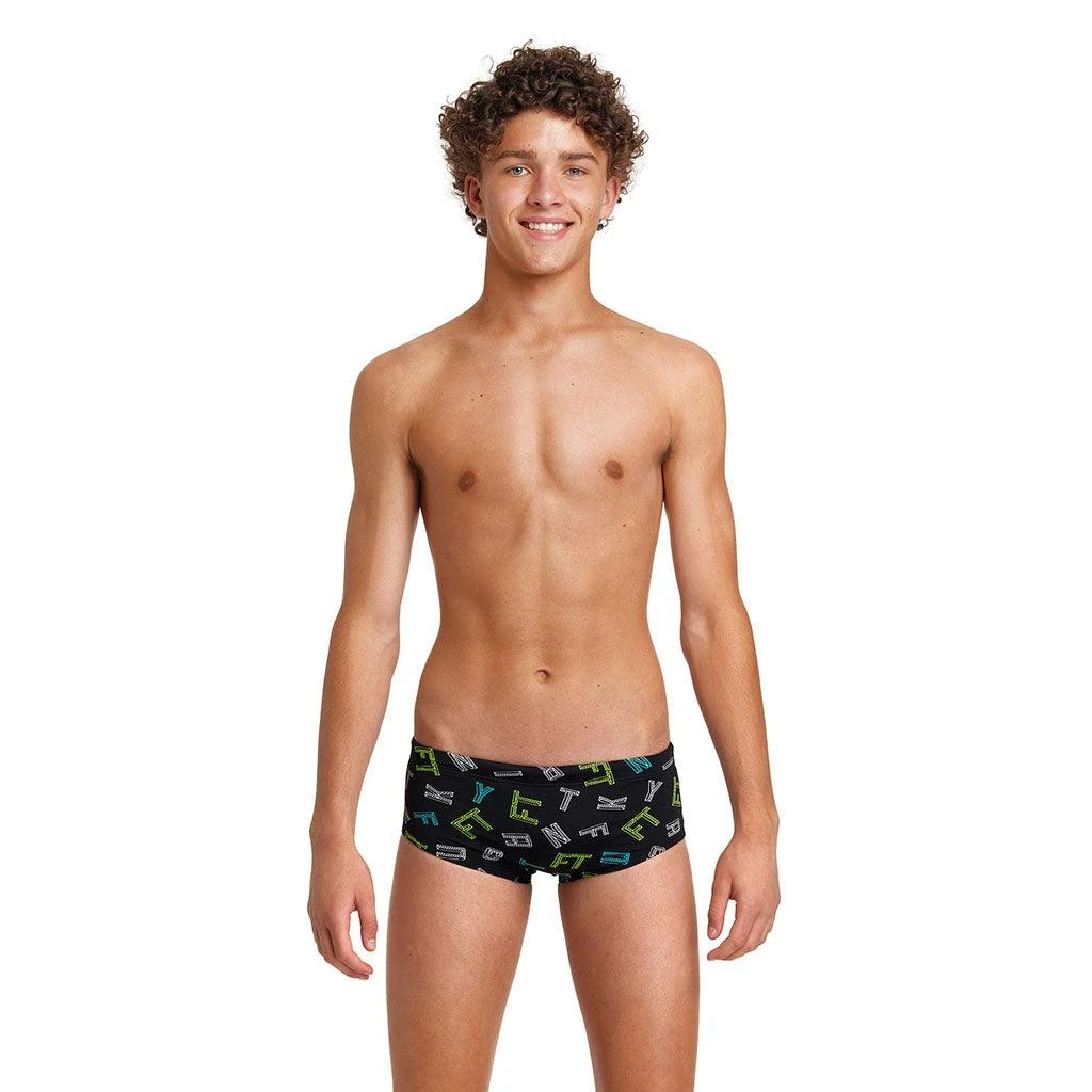 Funky Trunks Boys Sidewinder Trunks Fted - Image 2