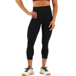 TYR GYM Women’s Black High Rise 3/4 Leggings