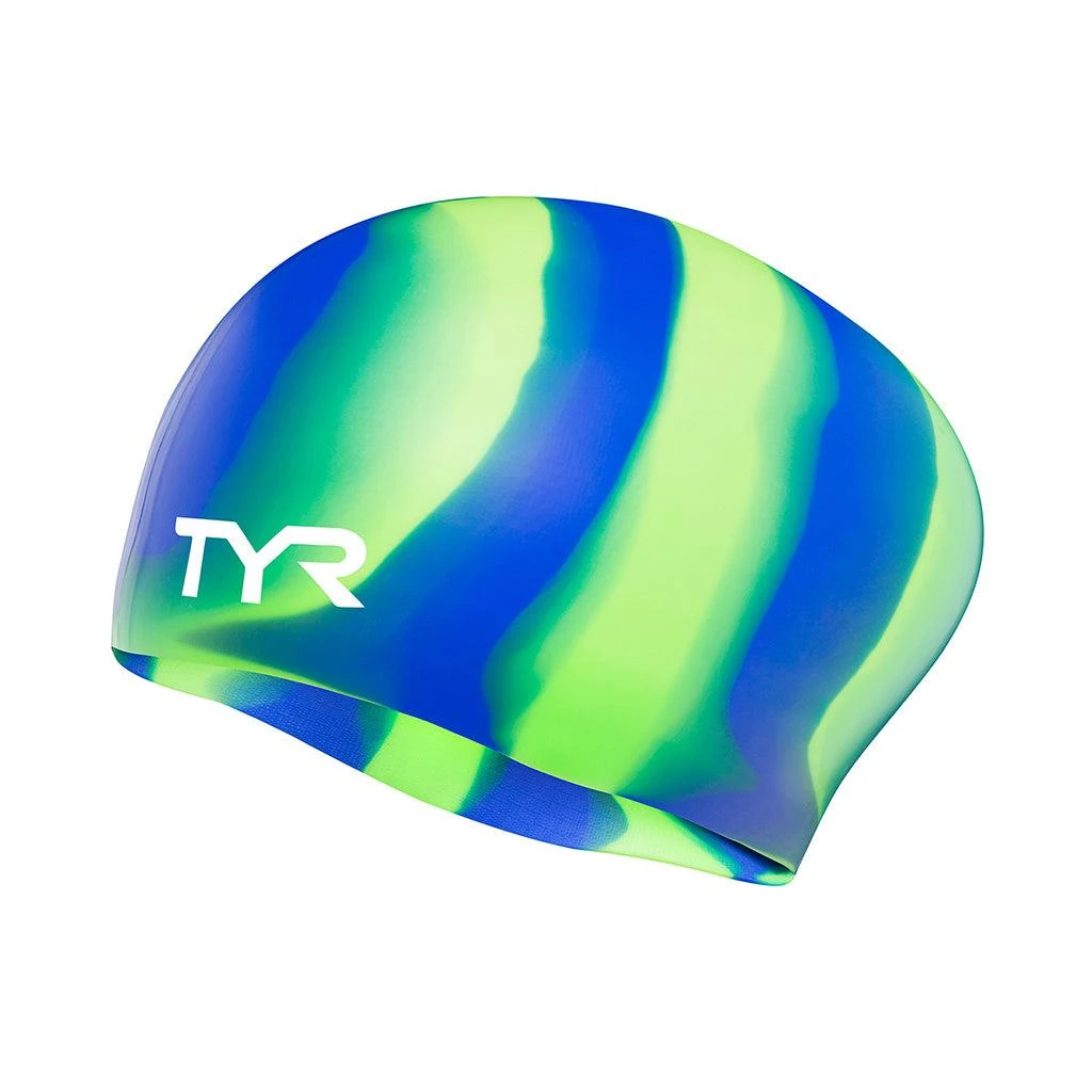 TYR Multi Long Hair Swim Cap - Image 3