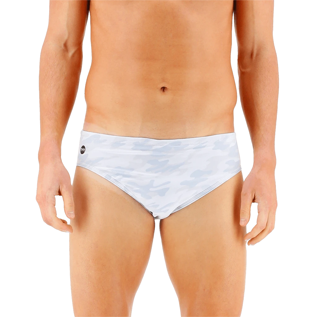 TYR Male Whiteout Camo Racer - Image 2