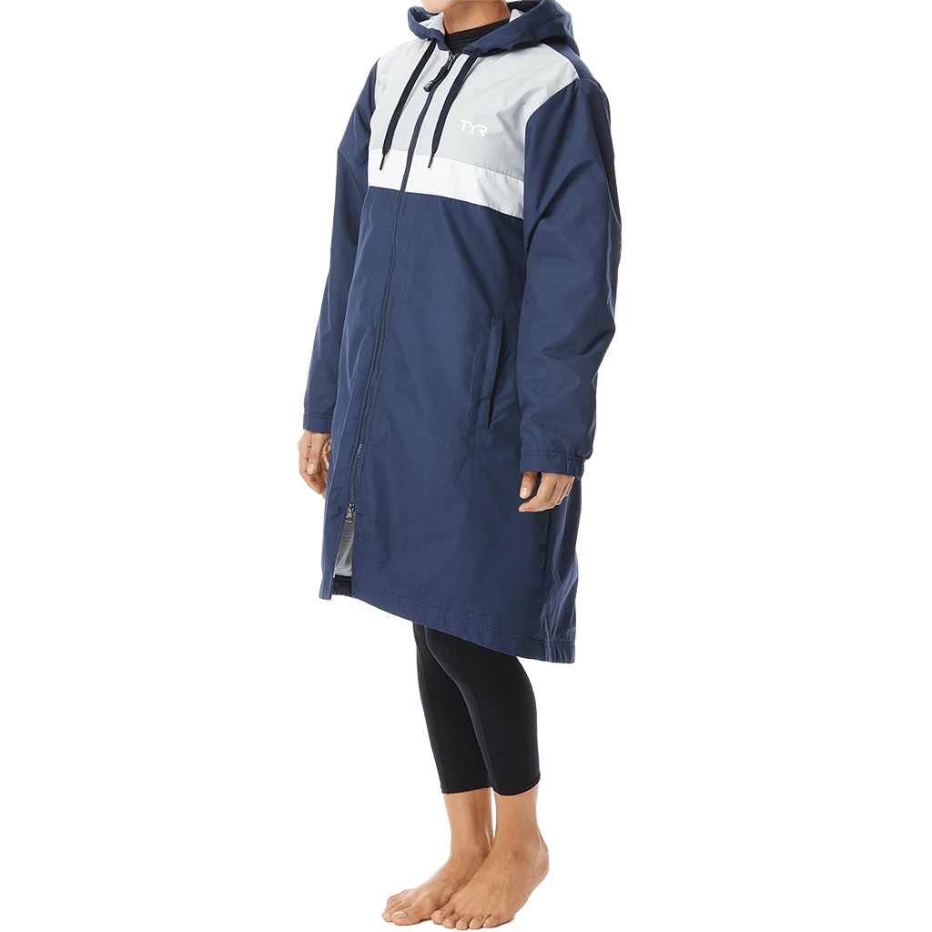 TYR Womens Navy Alliance Podium Parka - Image 2