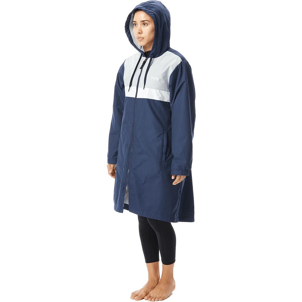 TYR Womens Navy Alliance Podium Parka